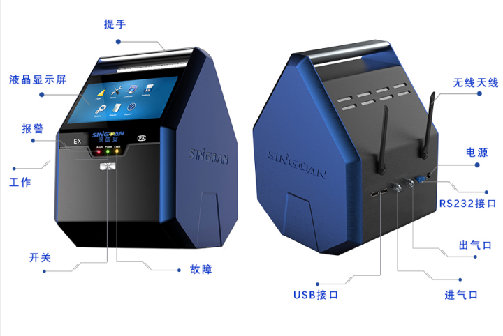 高精度熏蒸氣體濃度檢測儀