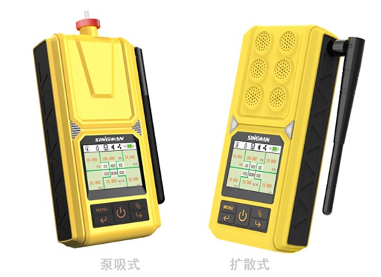 無線便攜式六合一氫氟酸氣體檢測儀